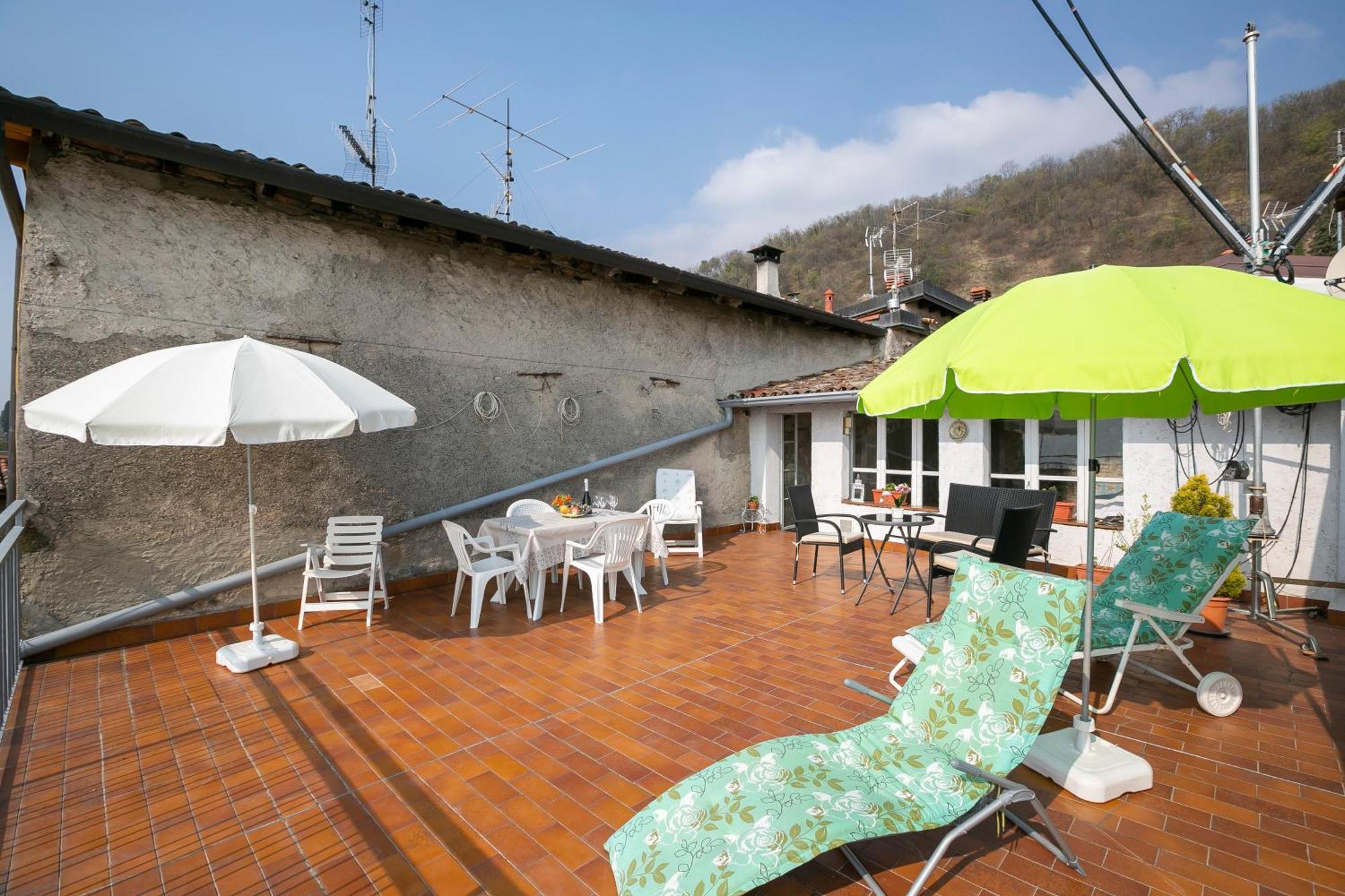 Angela -Terrace & Beautiful View Lake - Happy Rentals Toscolano Maderno Dış mekan fotoğraf